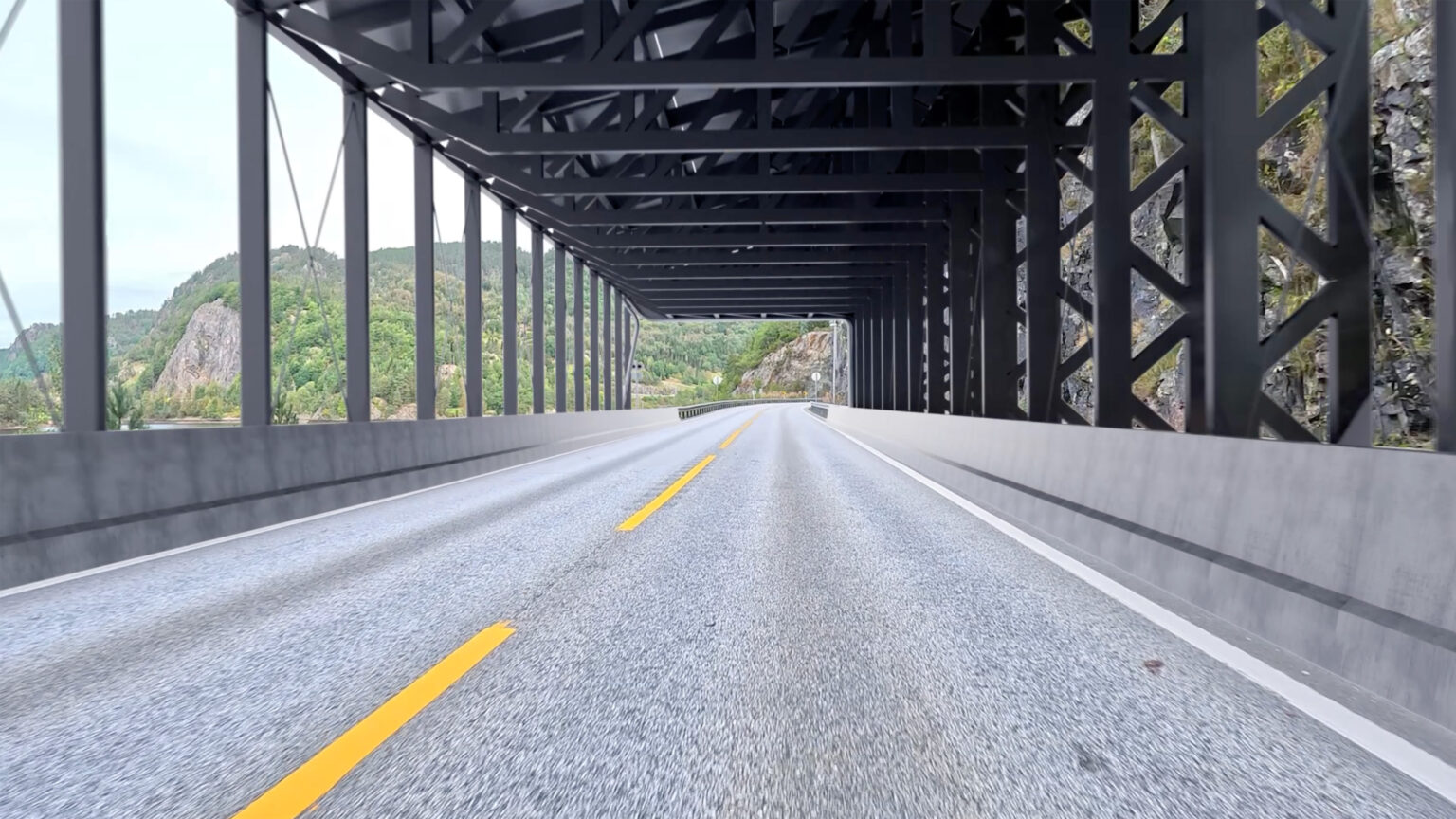 Vårt forslag til ei framtidsretta skredsikring av E39 Tronvik Bypass